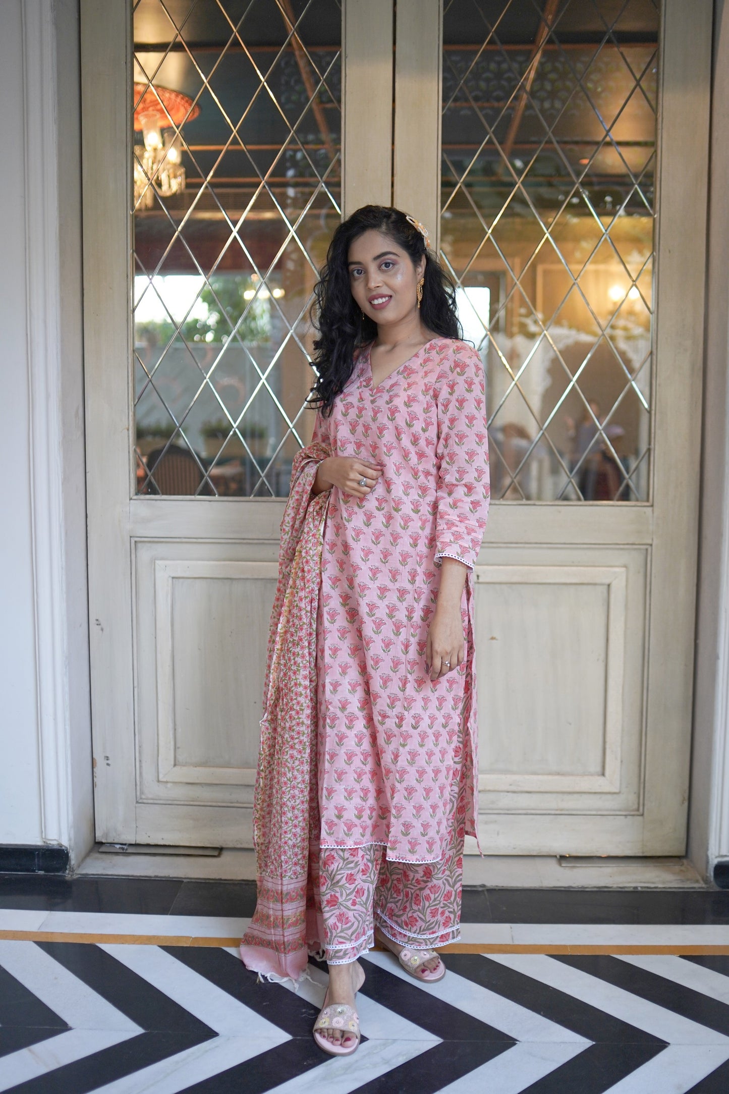 Roop Handblock Kurta